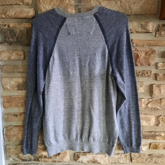 Calvin Klein Gray Sweater 100%Cotton Mens Size Medium - Picture 5 of 10